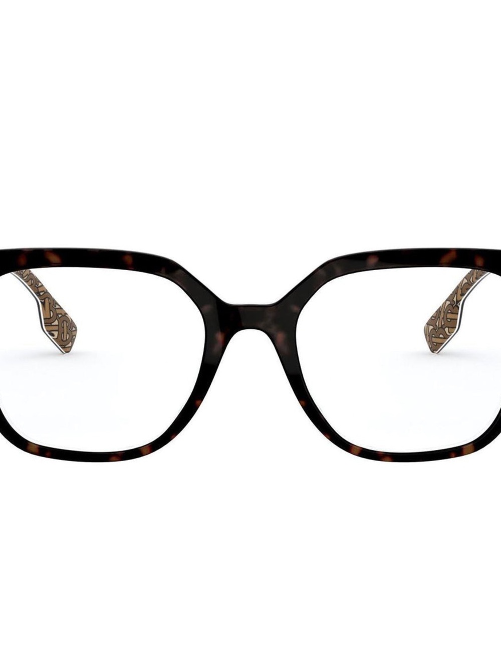 Burberry Women's Tortoiseshell BE2310 (Seaton) Cat-Eye Glasses with Brown Case - Picture 2 of 8